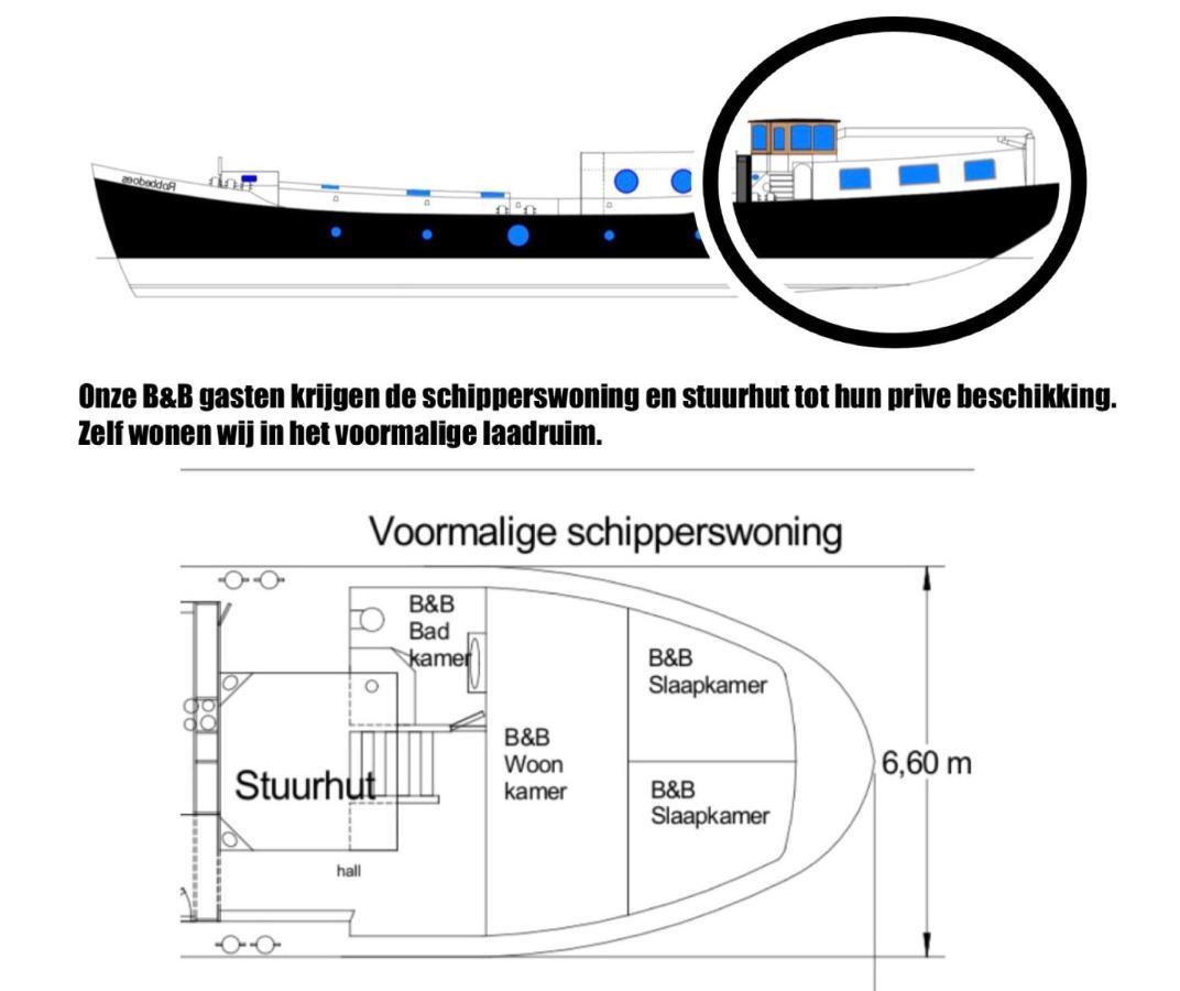 Woonschip Robbedoes Bed & Breakfast *